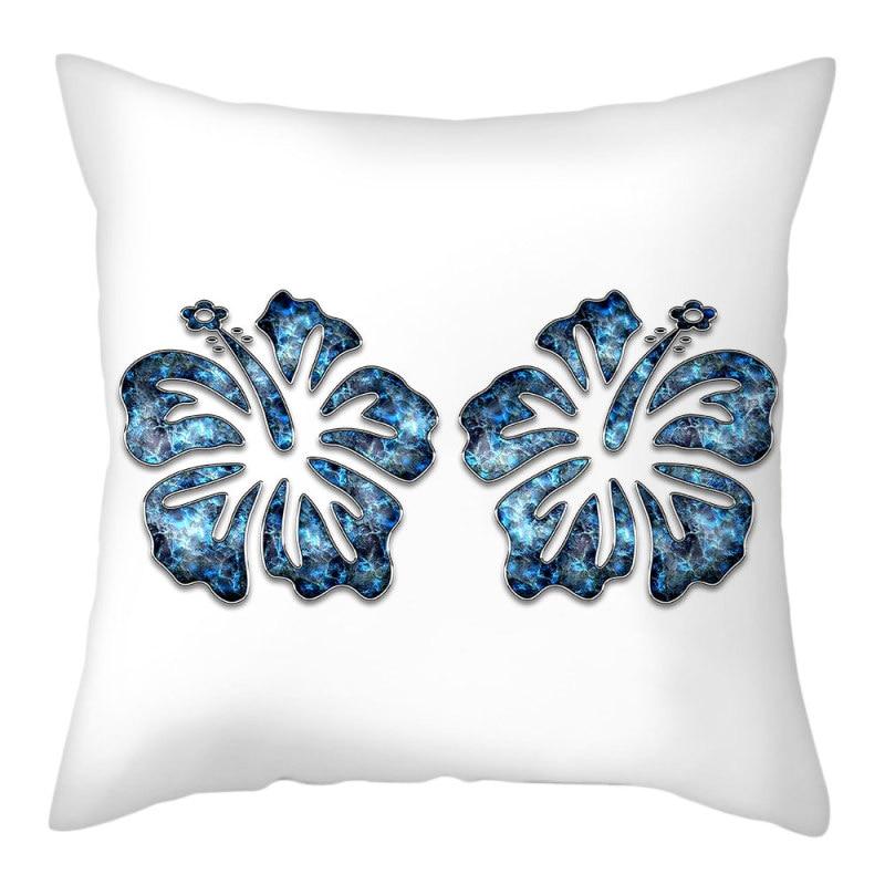 blue floral pillowcases