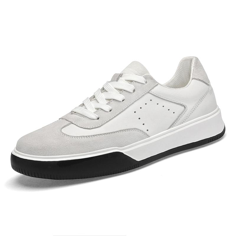 Genuine Leather Mens Sneakers Summer Casual Shoes Versatile Male Tenis Masculino Outdoor Skateboard Footwear Leisure Walk Shoes