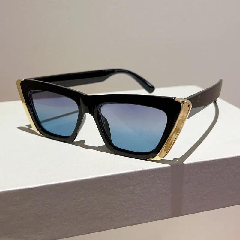 Classic Square Sunglasses Women For Men Fashion Vintage Trending Sun Glasses Punk Luxury Brand Designer Cat Eye Shades UV400