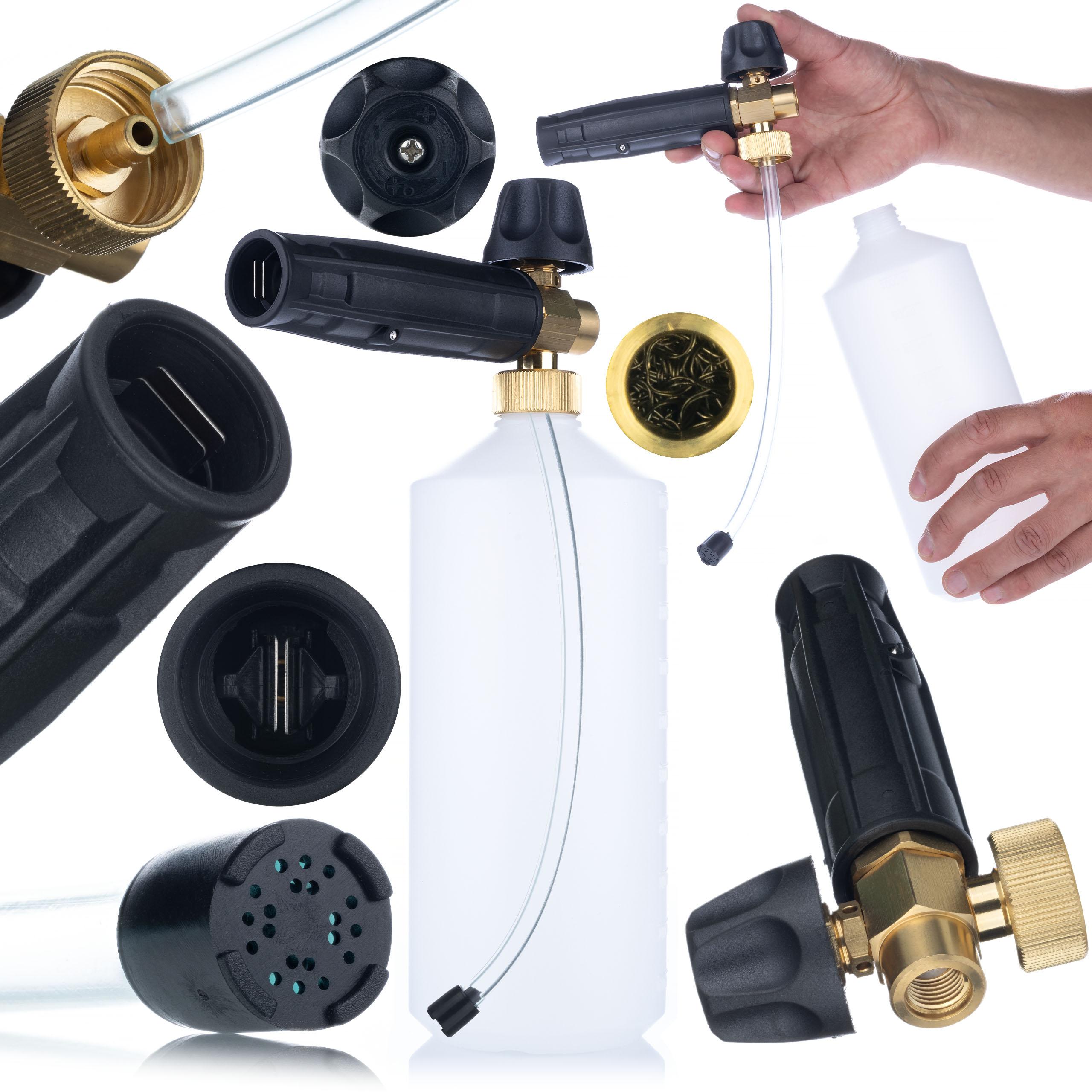 

Rosfix Pianownica S0301 1000ml do Myjki Ciśnieniowej – Wysoka Efektywność Pienienia | Dysza 1,23mm | Regulowany Kąt Rozpylania