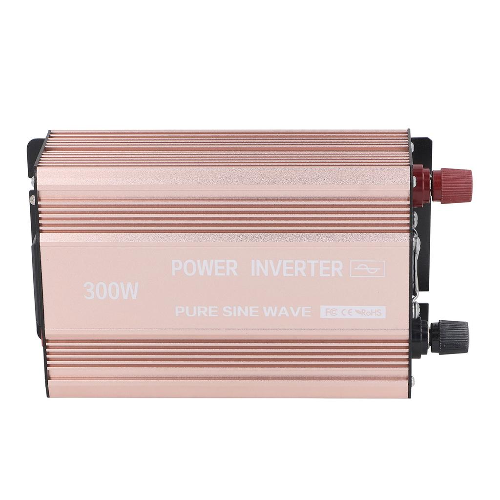 Auto reiner Sinus-Wechselrichter 300W Adapter Solar-PV-Panel Boost-Konverter mit LCD-Anzeige 24V