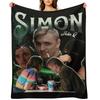 Simon a??Dinner in Americaa?? Retro Tee. Throw Blanket Soft Beds Comforter Heavy Retros Blankets