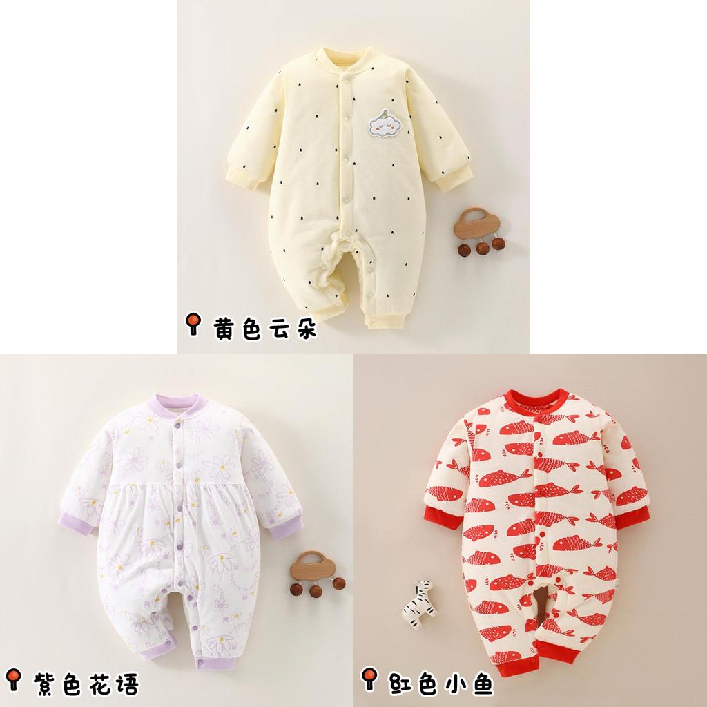 Baby Winter Snowsuit With Cotton For Newborns And Infants