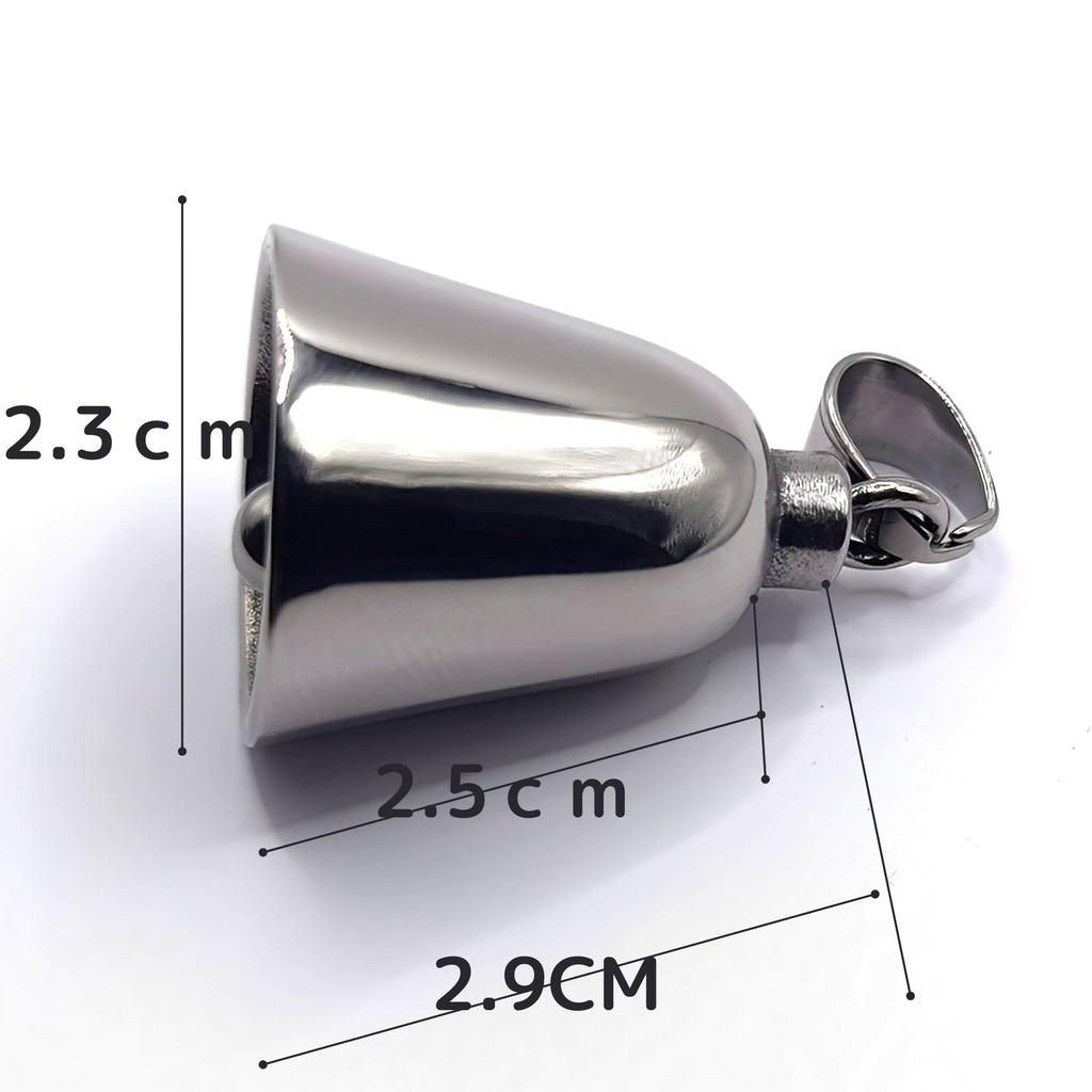 Sunday Skull Club Guardian Bell Chopper Custom, Simple Design, Traffic Safety, Amulet, Bear, Cat Dog Pet Bell