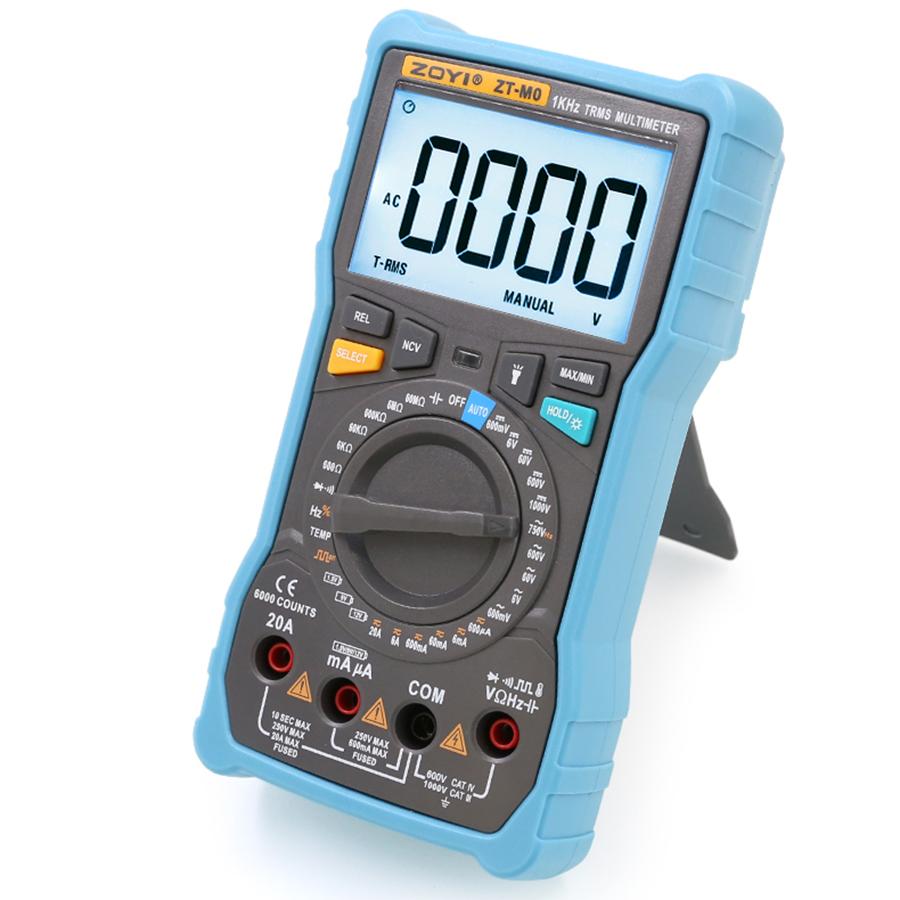 ZOYI ZT-MO Multimetru electrician inteligent automat + manual Multimetru digital de înaltă precizie cu auto-ranging