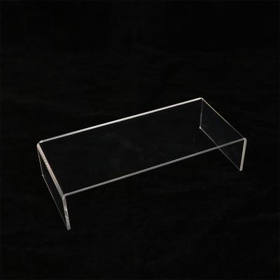 U-Shaped Clear Acrylic Display Riser Stand Jewelry Display Shelf Cupcake Stand Showcase Fixtures For Candy Dessert Figures