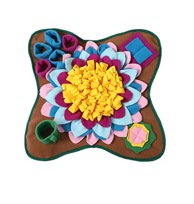 Good Pet Snuffle Mat for Dogs,Interactive Feed Puzzle for Boredom,Encourages Natural Foraging Skills