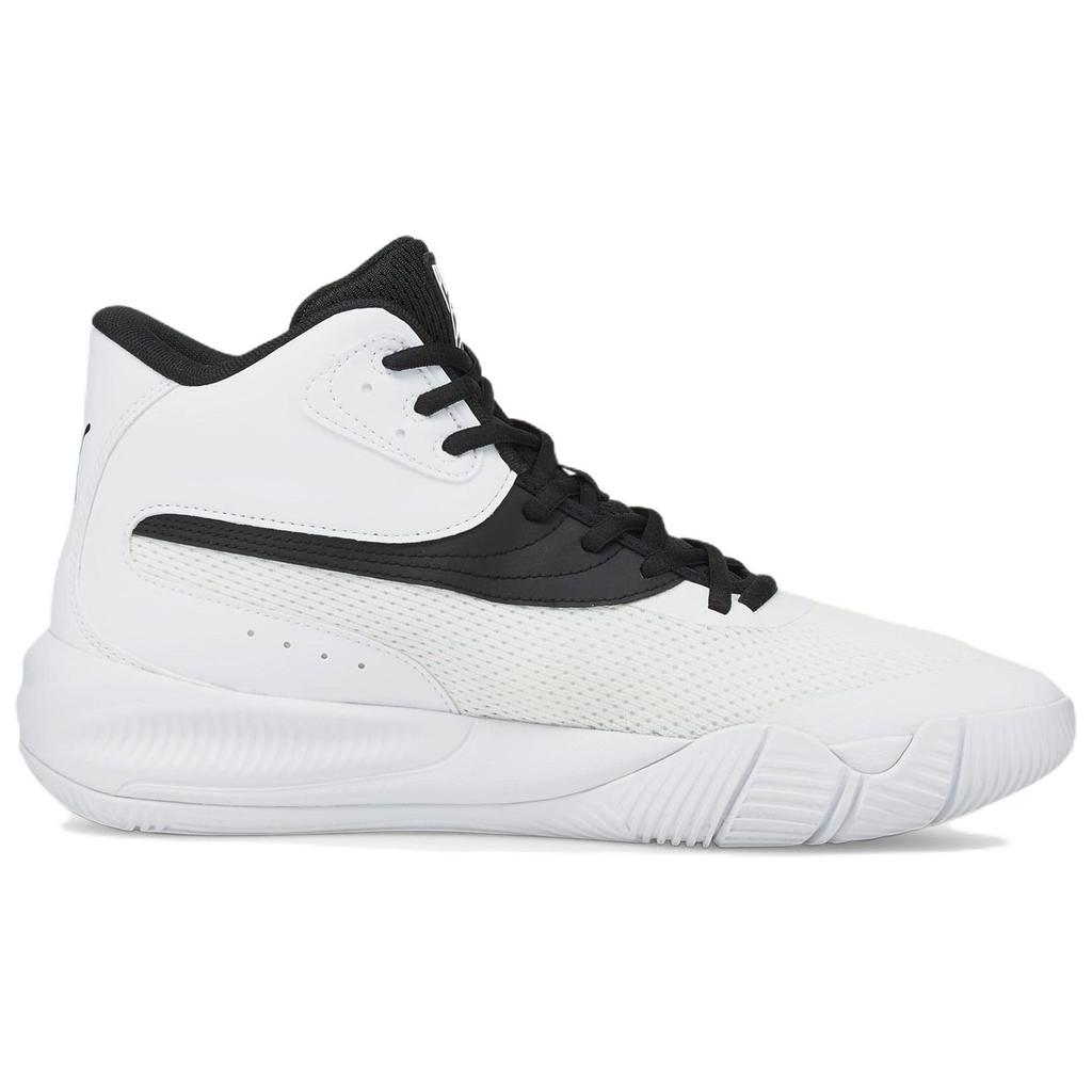 Puma Adidași Bărbați Triple Mid Alb Negru 376451-07