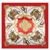 Silk Shawl Square Scarf For Women Print Headband Foulard Satin Hijab Hair Bands Neckerchief Female Head Wraps Bandana