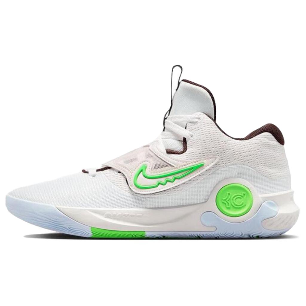 Nike KD Trey 5 X Cushioning Abrasion Resistant Cushioning, Wear Resistant Low top Basketball Shoes Men's Blue Pink DJ7554-014 (team1476-LD)