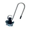 1pc/4pcs L Track Tie Down Anchors with S Hook Easy Installation Metal Hooks Cargo Hauling Accessory for Transportation