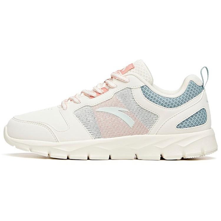 (WMNS) ANTA Running Series Sneakers Leather  White Pink Blue  Women s 92625512-41 EU 35.5