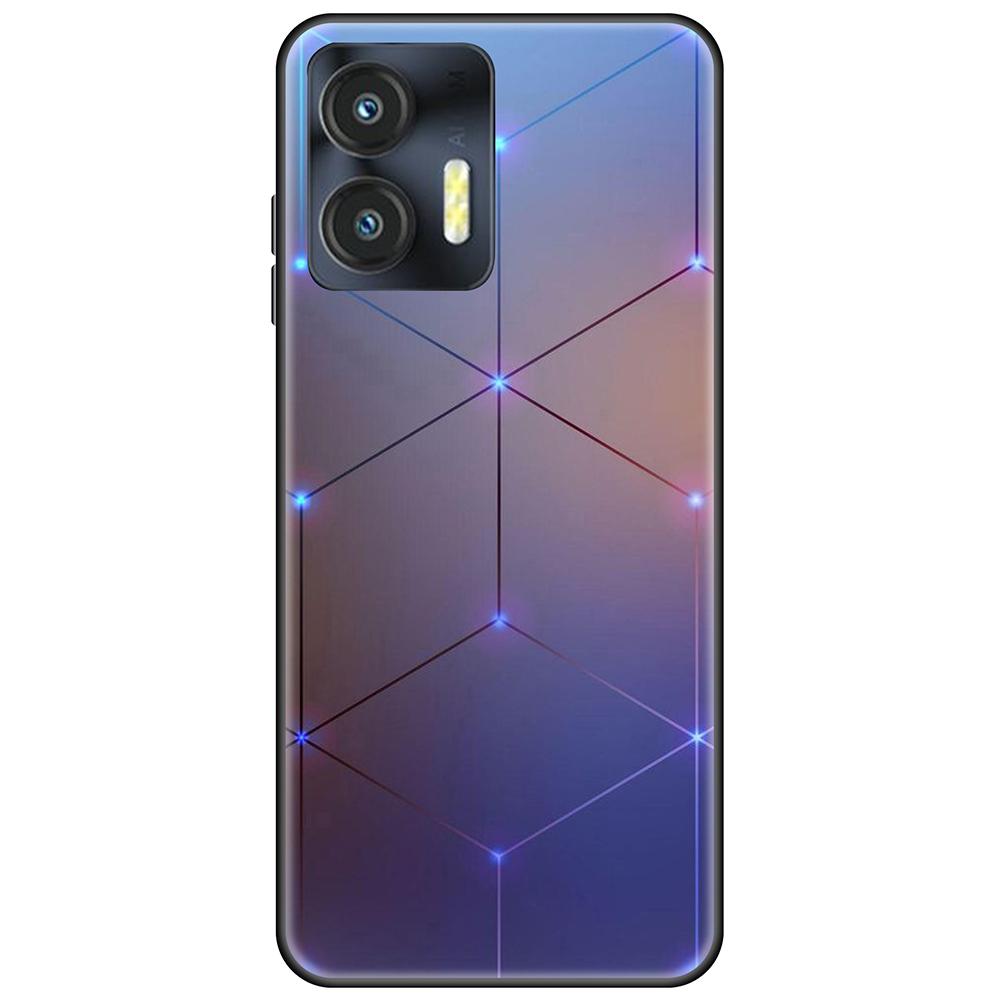 For Oukitel C35 Svart Deksel Tpu Søt Tegneserie Bakdeksel på OukitelC35 Full beskyttelse støtsikker Ultratynn bumper