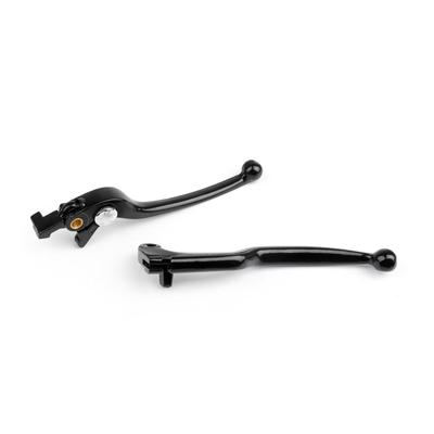 Brems- Kupplungshebel Passend für Yamaha YZF R6 R1 FZ1 1999-2004 Schwarz