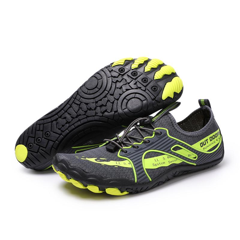 Atmungsaktive Wassersport-Schuhe Unisex Schnelltrocknende Watschuhe Rutschfeste Wasserschuhe zum Surfen Tauchen Angeln