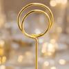 10pcs Golden Gold Plating Wedding Place Card Holder  Dining Table Menu Placement