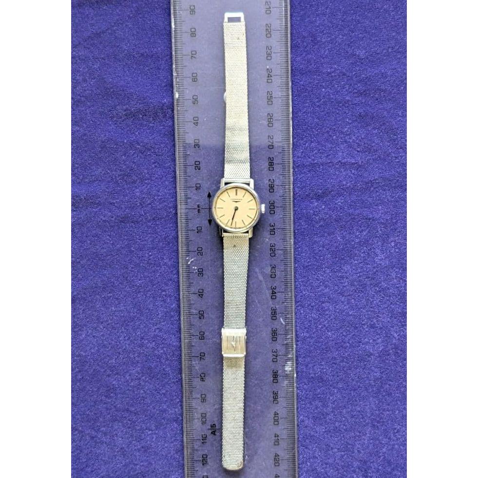 Used 817LONGINES Manual winding clock working antique sapphire glass