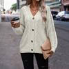 Women's Knitted Cardigan Loose V,neck Sexy Sweater Coat
