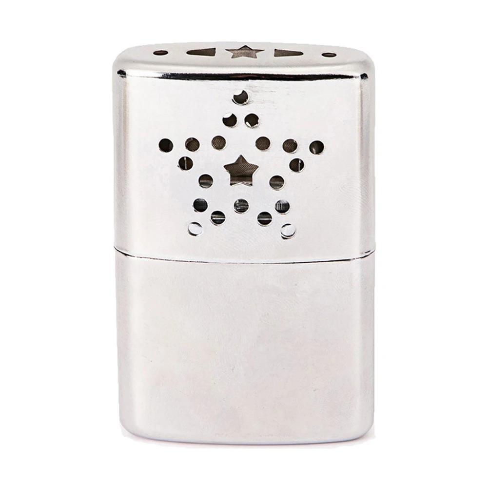 

Портативный топливный обогреватель для рук, многоразовые стандартные карманные обогреватели для рук, долговечный зимний обогреватель для охоты на открытом воздухе, кемпинга, катализ none