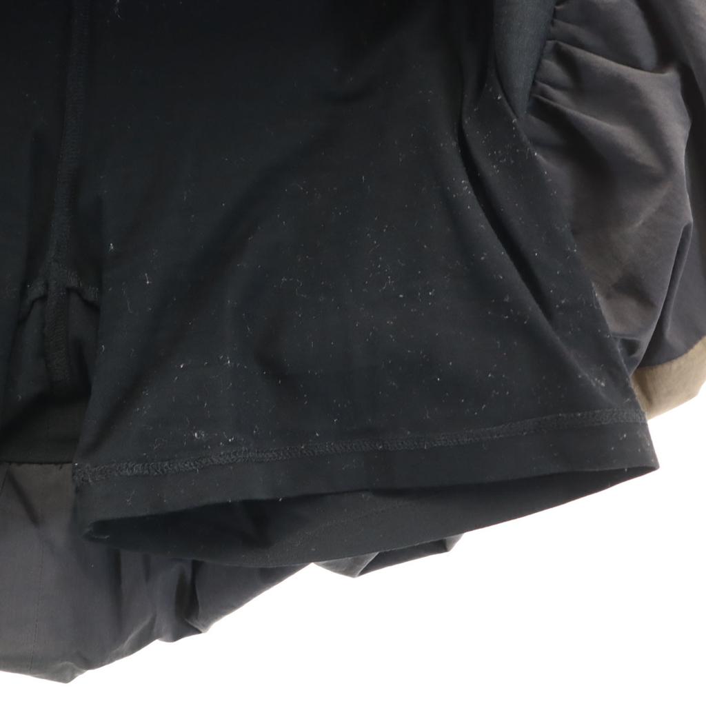 LANVIN en Bleu Border Pattern Mini length Balloon skirt With inner pants Women Used