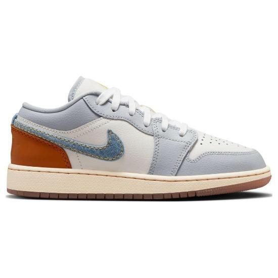 Air Jordan 1 Low SE GS Sashiko Kids Sneakers FZ5046-041