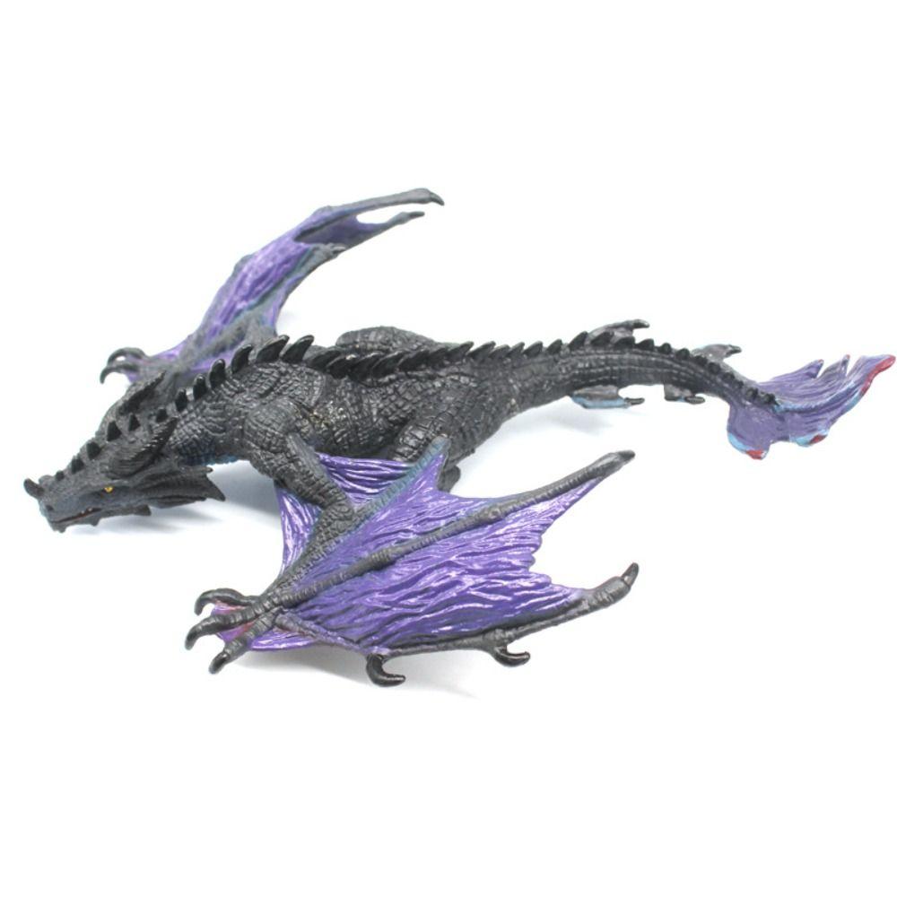 Western Beast Myth Dragon Figures Ice Flying Dragon Dragon Animal Model  Children Gift