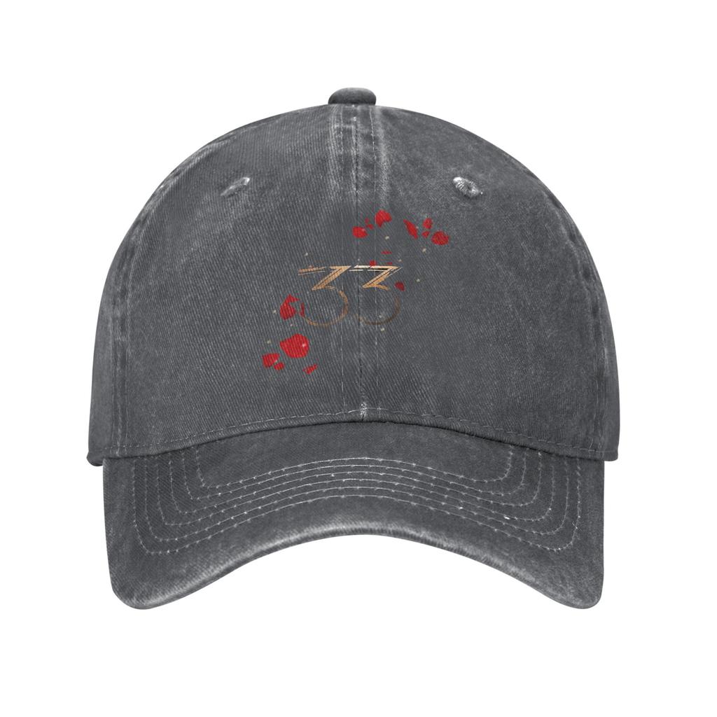 Vintage Expedition 33 Logo Baseball Cap Unisex Distressed Washed Sun Cap  Outdoor Running Golf  Adjustable Caps Hat