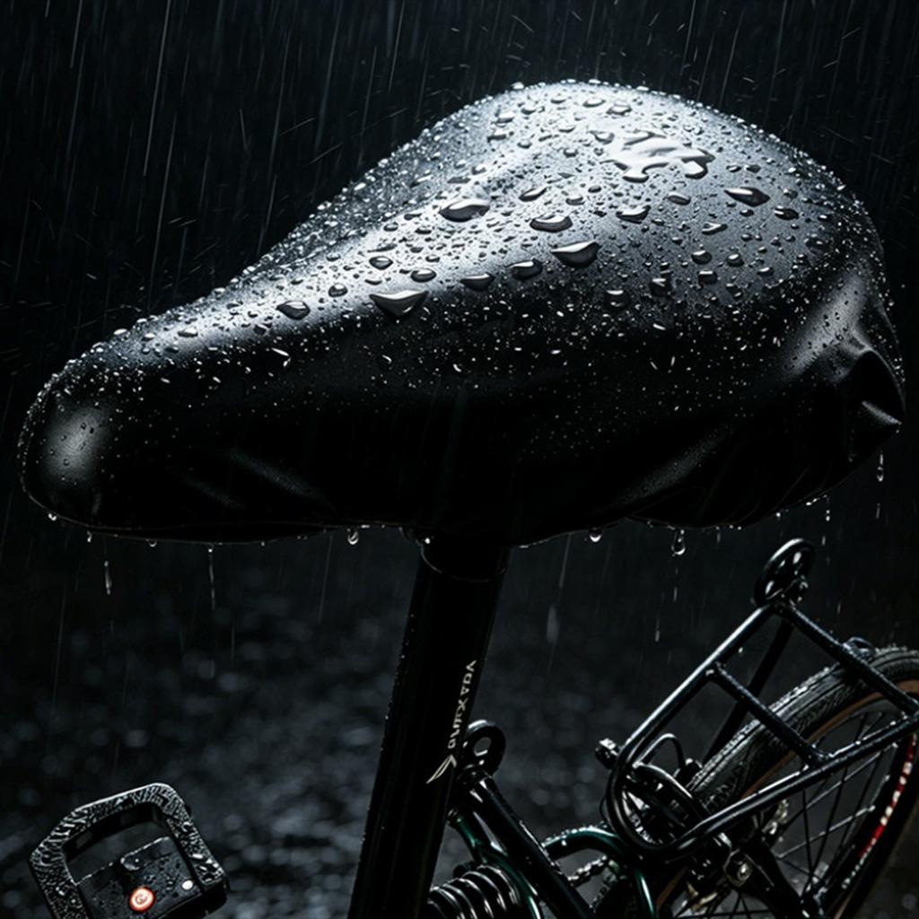 Bicycle Saddle Cover, Waterproof Road Bike Portable, with Elastic, Wearresistant
