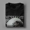 Meshuggah Herren T-Shirt Hipster T-Shirt Kurzarm Rundhals T-Shirt Reine Baumwolle Partykleidung