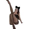 Fun lingerie open stockings children free tearing temptation sexy flirting bed black silk wholesale 5003