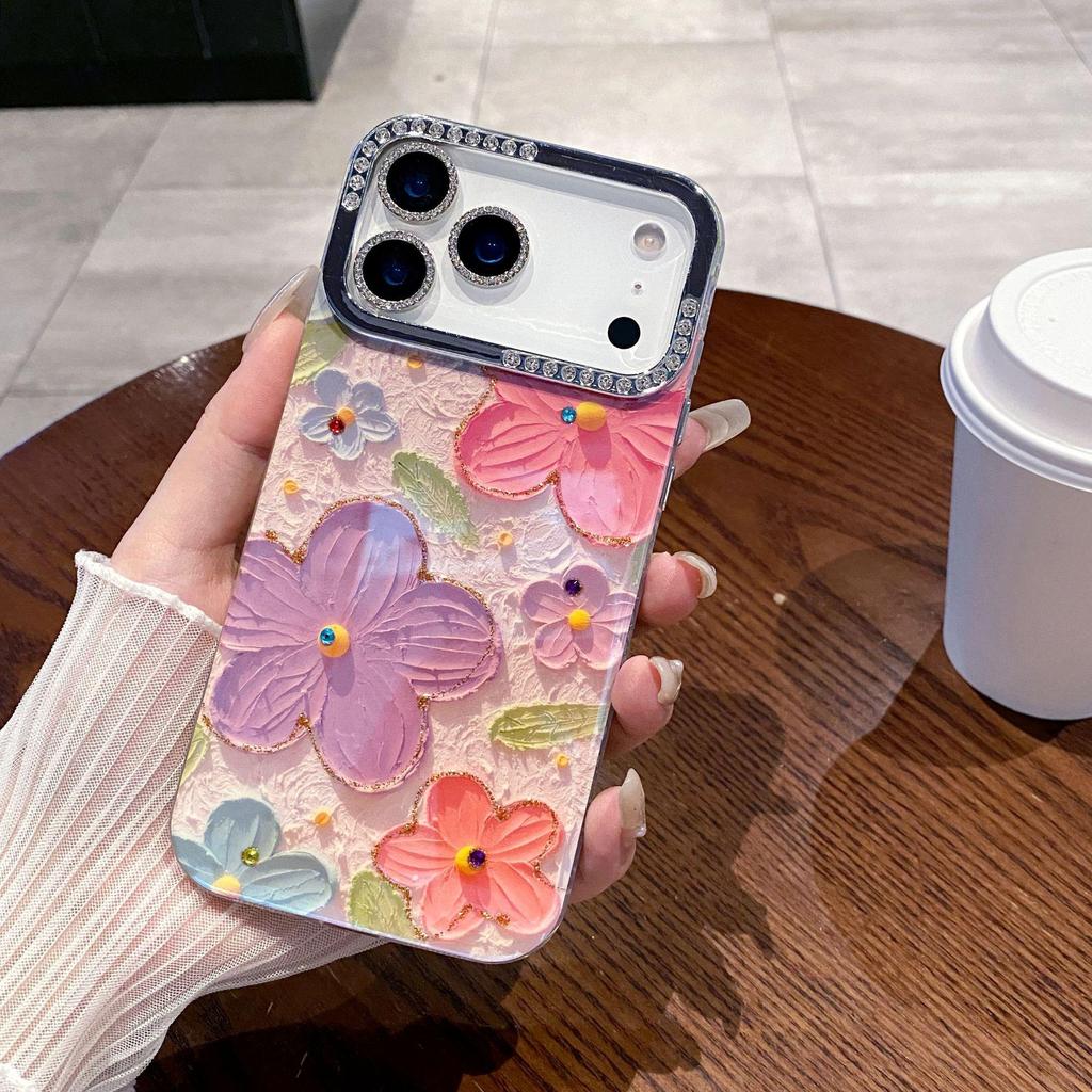 Rose Blue & White Butterfly iPhone 17 Pro Max Case - Stylish New 15 Pro for Women