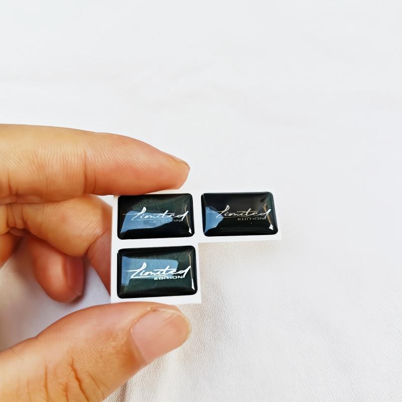 3 Limited Edition Logo Car Stickers, Designed with the Concept of Limited Edition, Suitable for All Car Decoration Accessories - Made In China