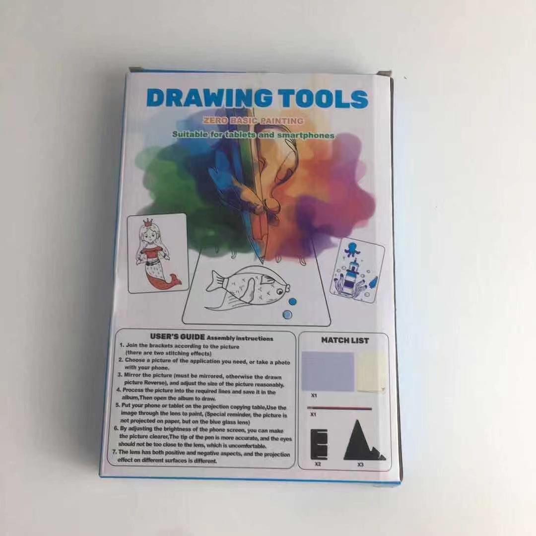 

Универсальный оптический проектор для рисования: Планшет для обводки и рисования для обучения, рисования и копирования