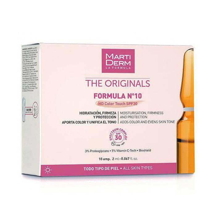 MartiDerm The Originals Formule N°10 Traitement Anti-Rides 10 Ampoules