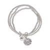 Korean Triple-Layer Pendant Bracelet: Elegant, Fashionable, Luxurious Niche Jewelry for Women