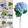 DIY Artificial Hydrangea Flower Multicolor Floral Arrangement Lifelike Plants  Wedding Favor