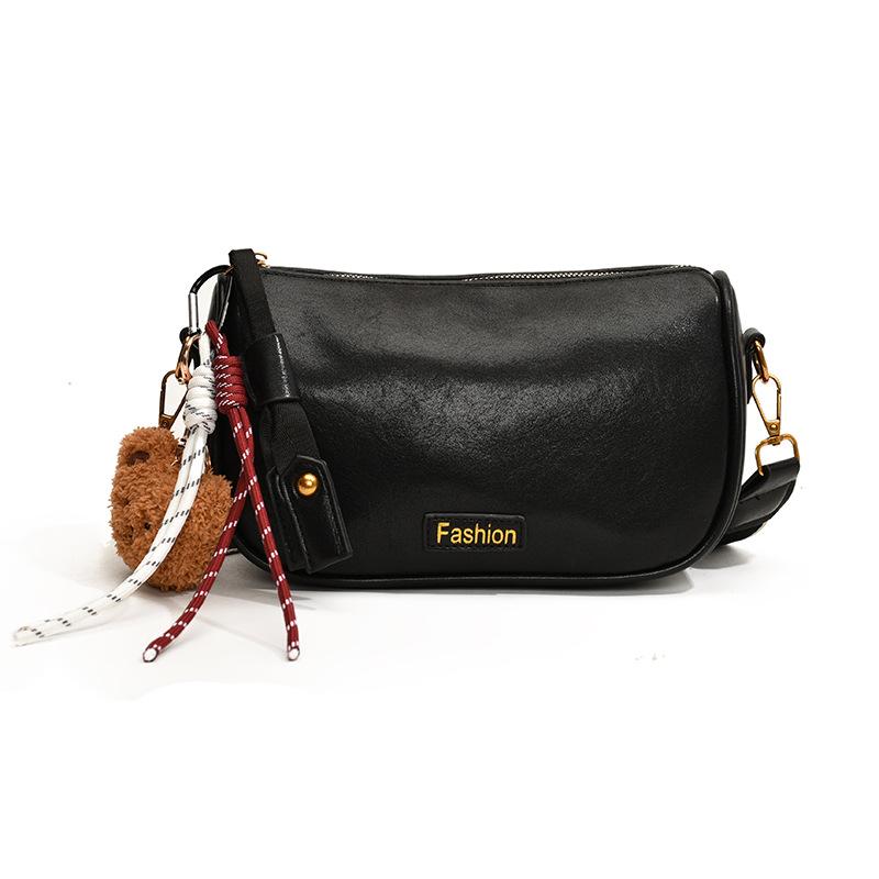 

Широкий плечевой ремень Модная сумка Сумка через плечо Новая сумка через плечо Повседневная сумка No pendant чёрный