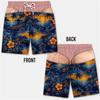 Funny Design Swim Trunks Fake Butt Shorts for Men Thong Illusion Fake Denim Gifts S-5XL Beach Shorts
