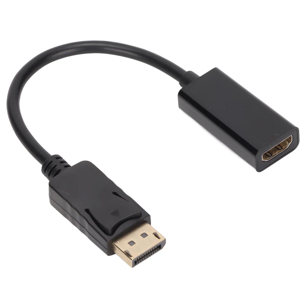 DP to HD Multimedia Interface Adapter Gold Plated Male to Female DisplayPort Converter Cable for TV Monitor