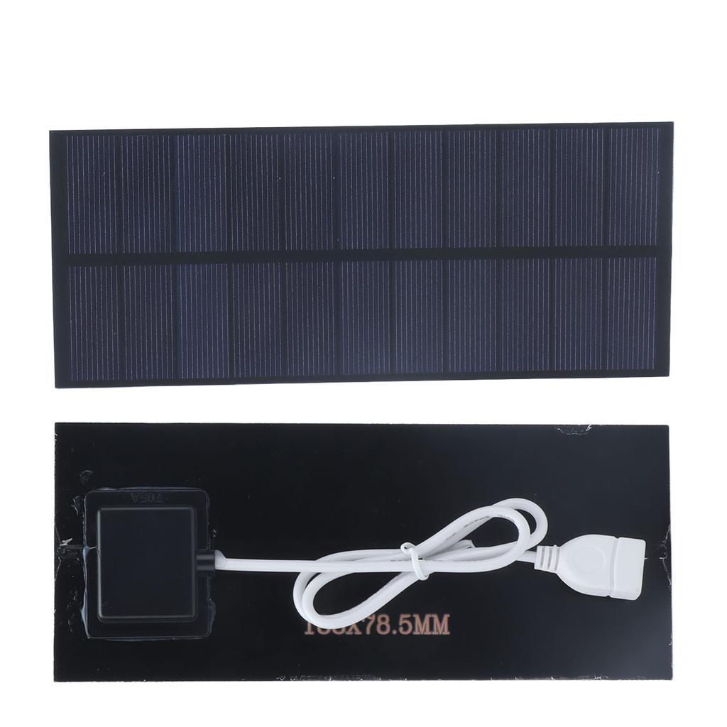 2.5W Solar Panel 188x78.5mm Solar Charging Board 3.7V?5V Battery Charger High Conversion Efficiency