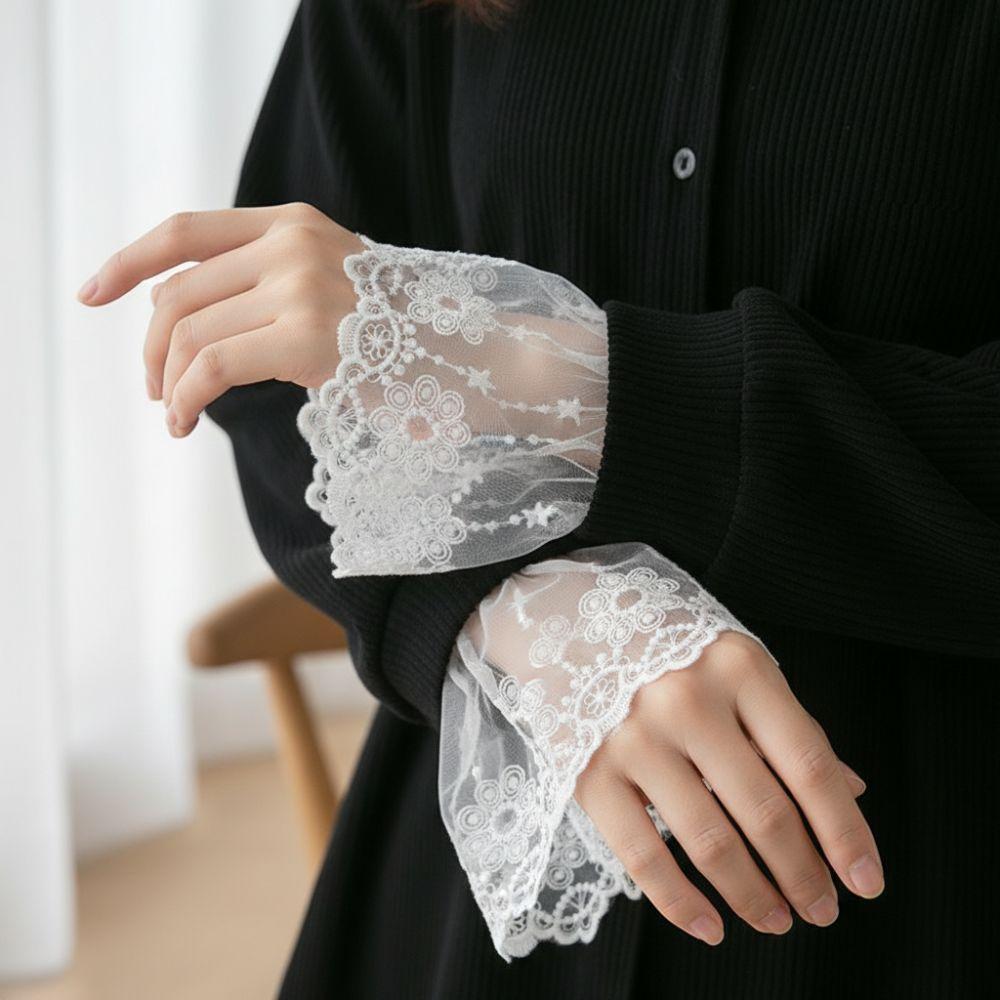 White Fake Cuff Detachable Lace Cuff New Clothing Accessory