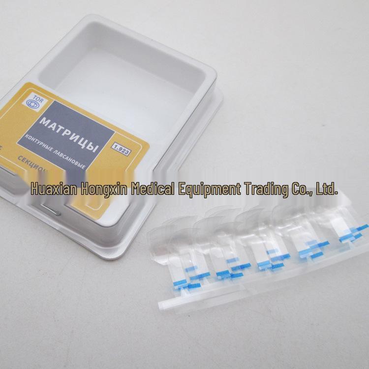 Универсальный прозрачный смоляной стоматологический формовочный лист для межзубных и наддесневых пломб моляров - Малый и большой размеры