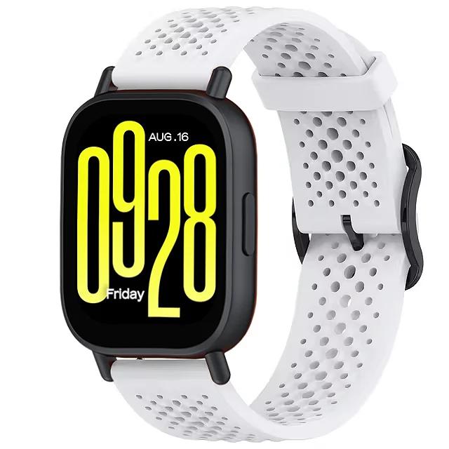 22mm 20mm Sport Strap for Redmi Watch 5 Lite Breathable Silicone Bracelet Accessories for Redmi Watch 5 Active Watchbands Correa