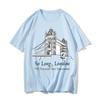So Long London Ttpd Printed Tshirt Short Sleeve Comfort Tops 100 Cotton Unisexs Summer Hip Hop Tshirt Fashion Trend Streetwear