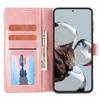 Suitable for Xiaomi 12T mobile phone leather case POCO C40 splicing contrasting color card wallet anti-drop protective case K50