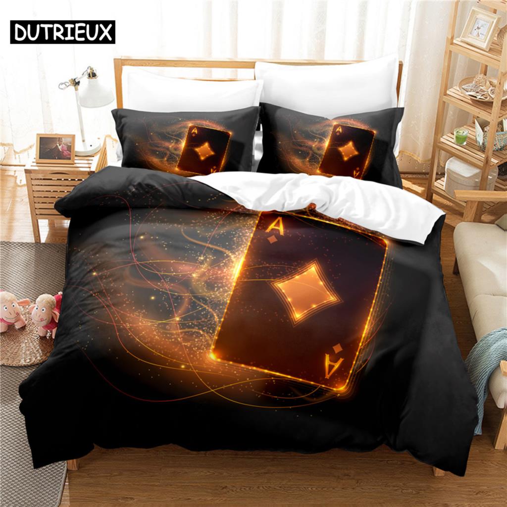 

3D Game - Themed Queen - Sized Duvet Cover Set for Bedroom Bedding (135x200cm)&set