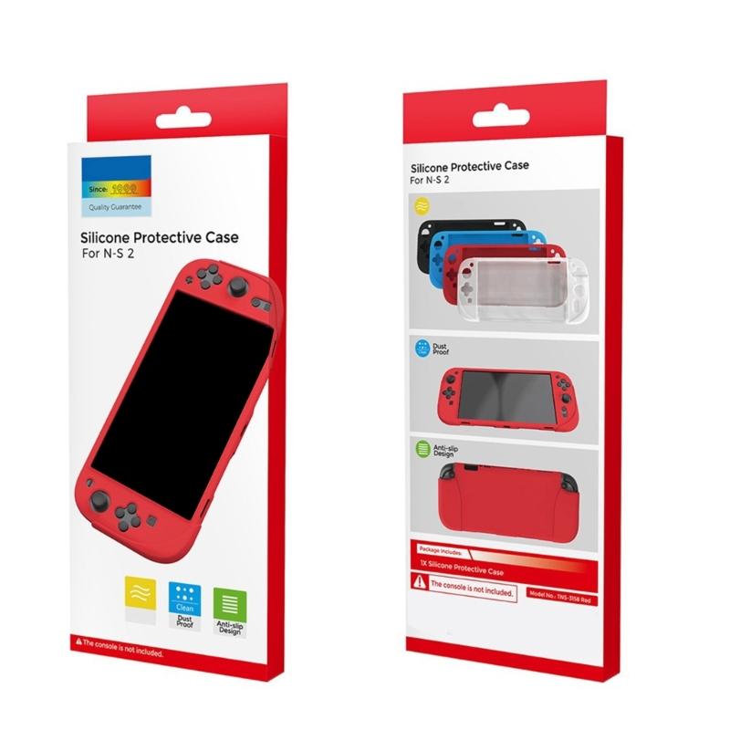 Silicone Cover Soft Silicone Guard Flexible Silicone Sleeve Ensures Durability & Easy Installation  for NS2 Switch2