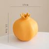Pomegranate Shaped Ceramic Vase Decorative Flower Arrangement Desk Decoration Flowers Pots Floral Vases Room Aesthetic Decor