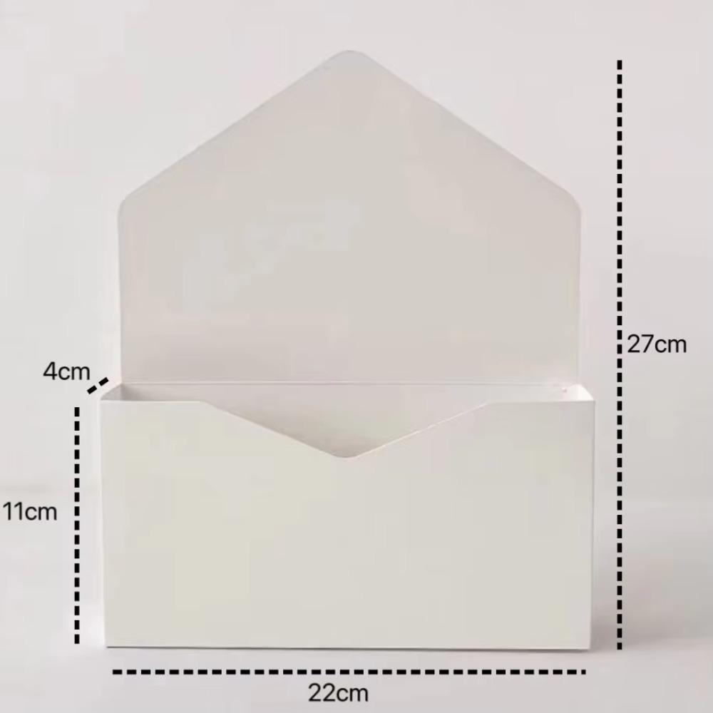 10PCS Folding Bouquet Packaging Box DIY Floral Arrangement Box  Floral Shop Home белый