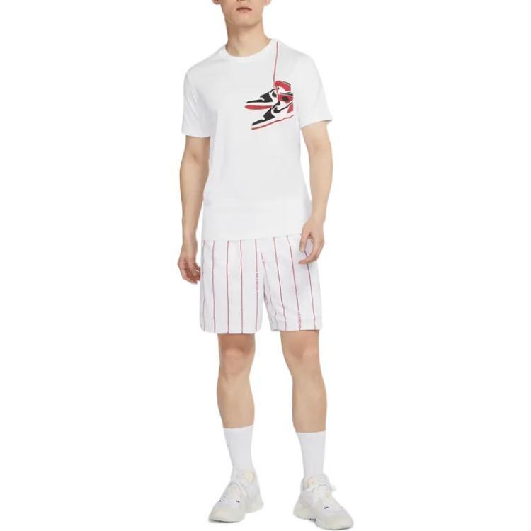 Jordan Set-in Sleeve T-Shirt Men's White DZ4518-100